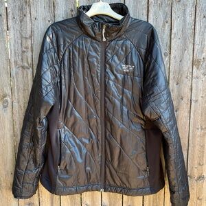 Mountain Hardwear Puffer, Womens XL, Black Jacket